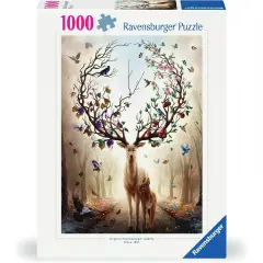 Puzzle 1000 Pezzi Illustrati Cervo Magico