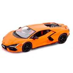 Lamborghini Revuelto, 1:18 Scale Model Car, Hood, Trunk and Mobile Doors, Orange