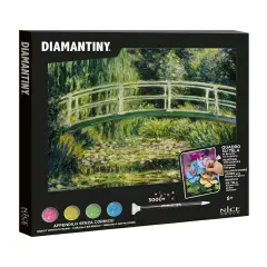 Diamantiny Painting White Water Lilies