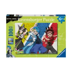 Puzzle 100 Pezzi XXL Beyblade per Bambini +6 Anni
