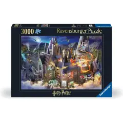 Ravensburger – Puzzle 3000 Pezzi: Harry Potter, Hogwarts