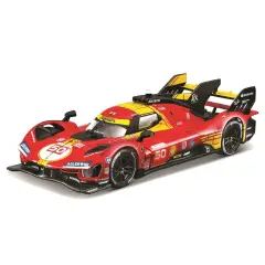 Ferrari 499P LMH 1:43 Le Mans 2024 | Modellino Bburago con Teca Rigida