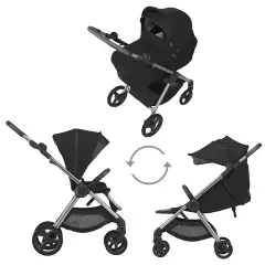 Anex IQ Navicella E Passeggino Multifunzionale Set 2in1 Smoky