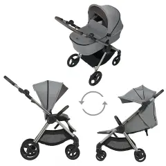 Anex IQ Navicella E Passeggino Multifunzionale Set 2in1 Pure