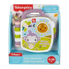 Fisher-Price - Libro Musicale Scimmietta ITA