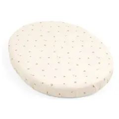 Stokke Sleepi V3 Mini Sheet Under Cradle Flower Ecru Ocs