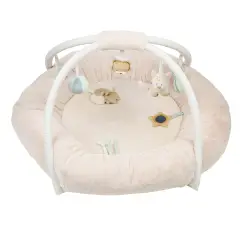 Activity Pouf With Arches Antique Pink