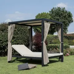 Gazebo Dream Antracite Bizzotto