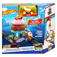 Hot Wheels Downtown Ice Cream Swirl HTN77