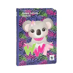 WWF Illustrated School Diary 12 Months Dated Standard Koala