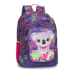Wwf Illustrated Backpack School Organized Koala