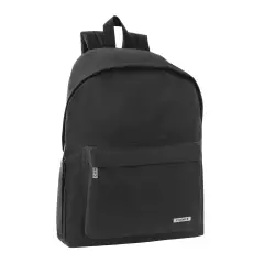 Comix Zaino Scuola Americano Monocolore Nero