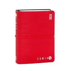 Comix U Yourself School Agenda 16 Months Day Mini Red