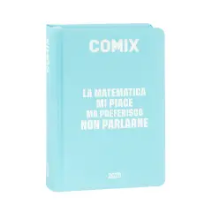 Comix Agenda School Mini Azure 16 Months 2025-2026