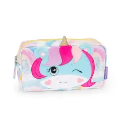 Unicorn Mofu Holder - Fluffy Pouch with Zip