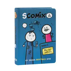 Scomix School Diary 16 Months Medium Petroleum