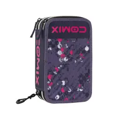 Astuccio Scuola Comix WBS Point 3 Zip – Completo e Organizzato