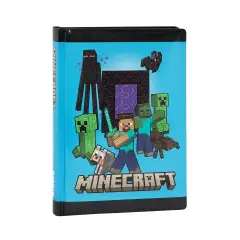 Minecraft School Journal 12 Months Standard Blue Pixel