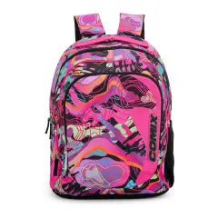 Comix Wave Organized School Backpack Geo Girl