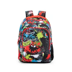 Comix Wave Organized School Backpack Paint Ball