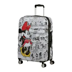 Trolley American Tourister Wavebreaker Disney 67 cm Minnie Comics White