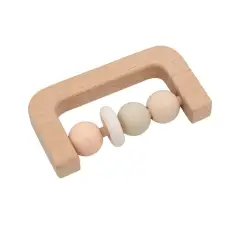 Bamboom Teething Ring Handle Soft Pink