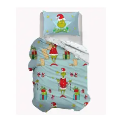 Comforter Cover Parure 1 Square Grinch