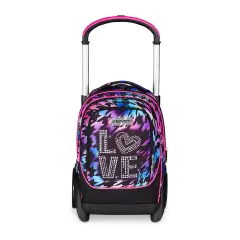 Glow Love Backpack School Trolley Tyre