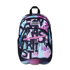 Quick Graffiti Girl Backpack School Dual