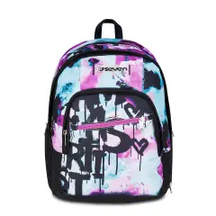 Quick Graffiti Girl Backpack School Dual Detach