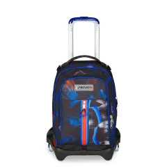 Optical Shade Boy Backpack School Trolley Jack -3wd+