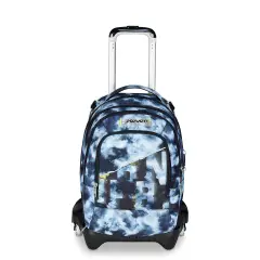 Shady Dye Boy Backpack School Trolley Jack -3wd+ Detach