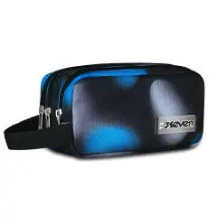 Freethink Boy Portapenne Bustina Scuola 3 Zip Royal Blue