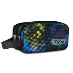 Freethink Boy Portapenne Bustina Scuola 3 Zip Acid Green