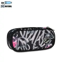 Dim Paint Girl Pen Holder School Pencil Bag Round Plus Grs