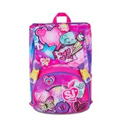 Sj Gang Tinypatch Girl Backpack School Decomposable Big