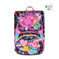 Sj Gang Game-led Girl Backpack School Splitter Big