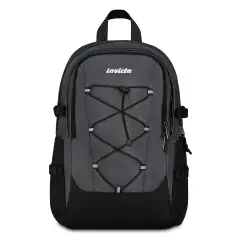 Backpack School Backpack Invict-act Plus Plain Grs Iron Gate