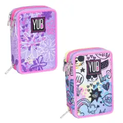 Yub Magishade 3 Zip School Case - 45 Pieces, 2 Graphics