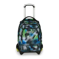 Write Down Backpack School Trolley Jack -3wd+ Detach Metal