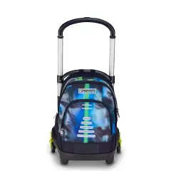 Write Down Backpack School Trolley Flex 3wd Metal