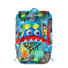 Sj Gang Sharky Skate Backpack School Decomposable Big