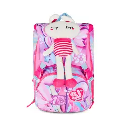 Sj Gang Plushy Rabbit Backpack School Splitter Big