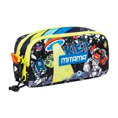 Mitama Disco Space School Envelope Two Zippers