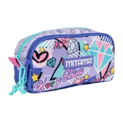 Mitama Envelope 2 Zip DOUBLE DIAMOND School Pen Holder