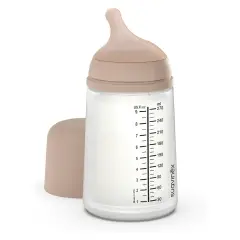 Zero Zero Baby Bottle with Anti-Colic Silicone Teat Medium Flow 270 ml Medium