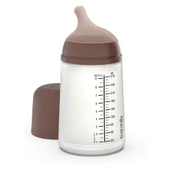 Zero Zero Bottle with Anti-Colic Silicone Teat Medium Flow 270 ml Deep