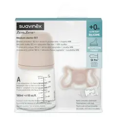 Zero Zero Newborn Bottle And Pacifier Set Medium