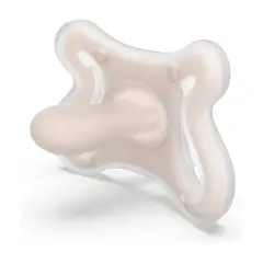 Zero Zero Soother In Silicone 0/6M Fair