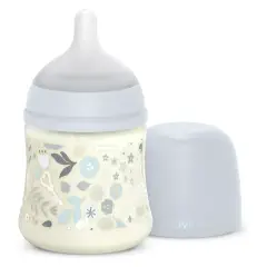 Wonder Bottle In Silicone PA Anticolic 150ml Slow Flow S Liberty Light Blue